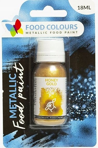 Barwnik Farbka Spożywcza 18Ml - Złoto - Honey Gold