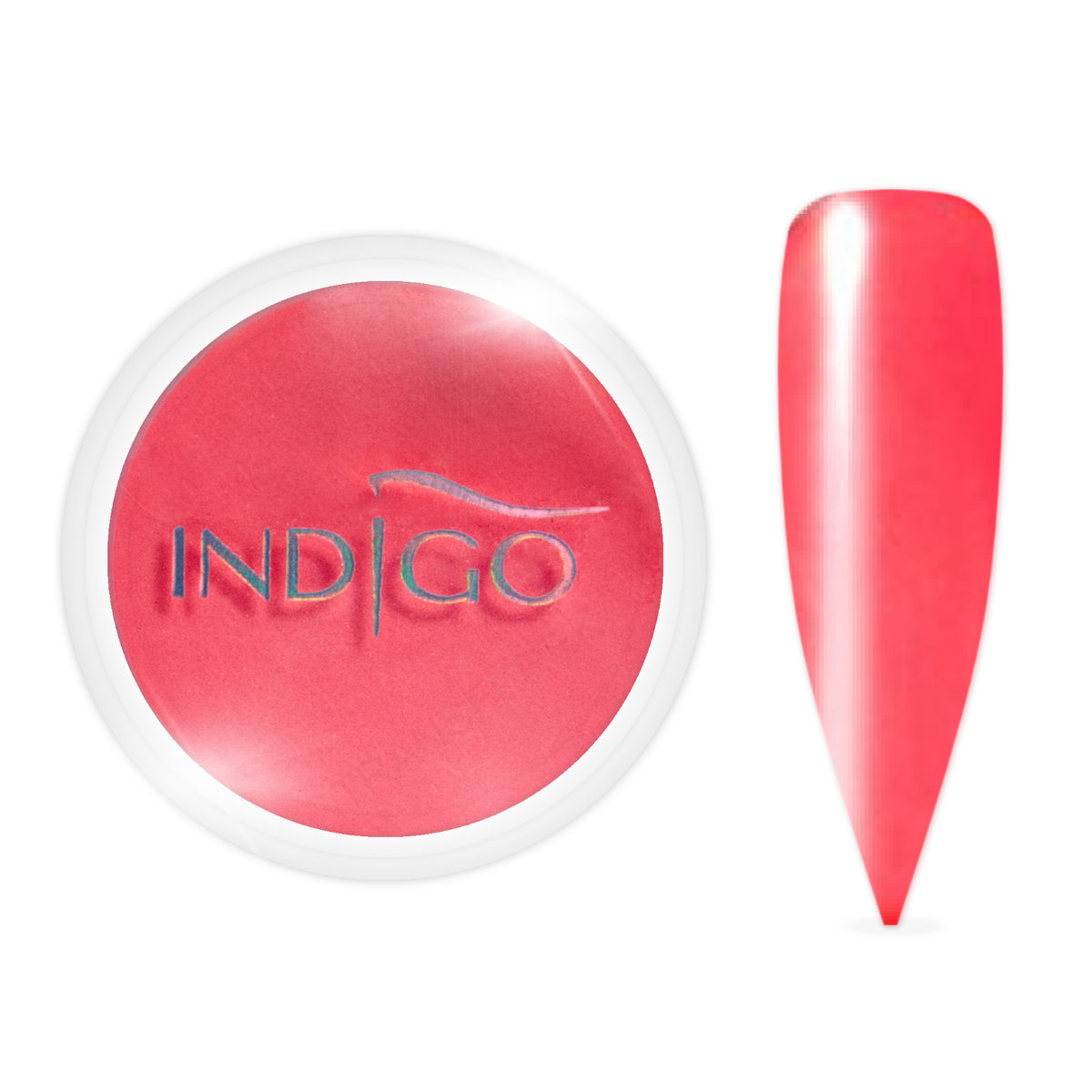 Indigo Puder Akrylowy Acrylic Neon Raspberry 2g