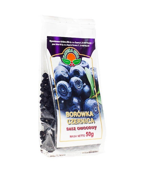 Borówka czernica owoc 50g NATURA WITA