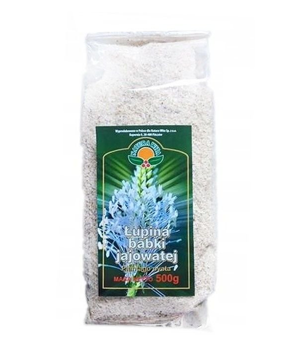 NATURA WITA NATURA WITA ŁUPINA BABKI JAJOWATEJ 500G