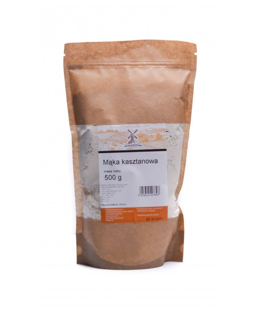 Mąka Kasztanowa 500g MŁYN KOPYTOWA
