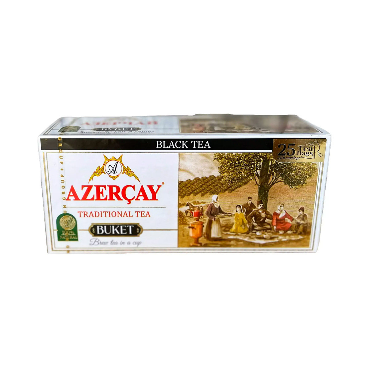 Herbata czarna ekspersowa 50 g 25 torebek - Azercay