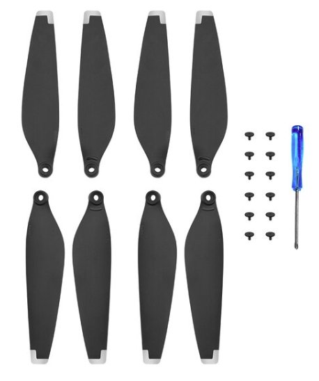 Śmigła Do Drona Dji Mini 3 Pro 8 Sztuk 6030F Silver