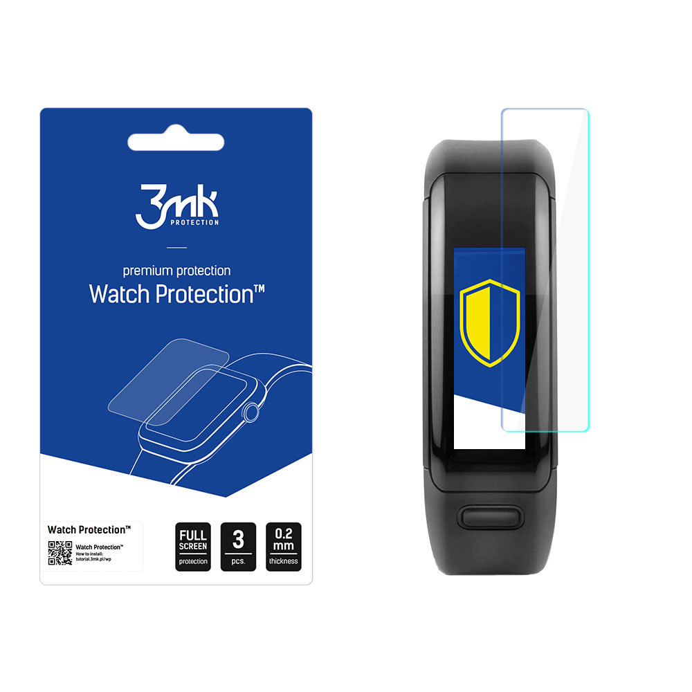 Garmin Vivosmart HR Folia ochronna 3 szt - 3mk Watch Protection ARC+ RATY | GRATIS WYSYŁKA | GRATIS ZWROT DO  1 ROKU | 100% ORYGINAŁ!!