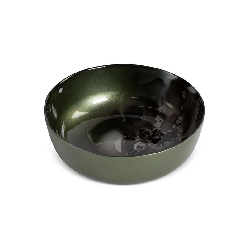 EUROFIRANY Misa ceramiczna 21 cm zielona