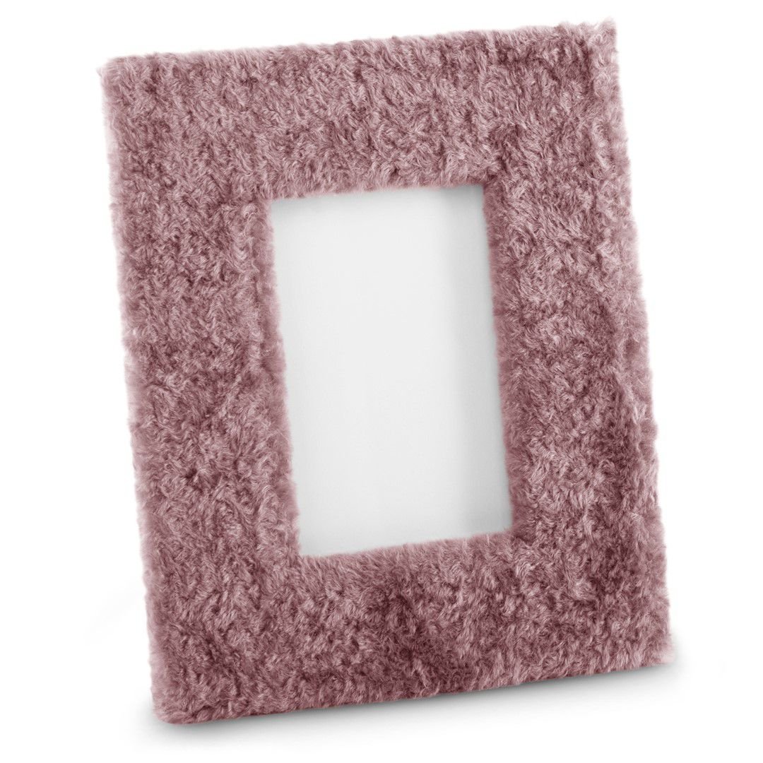 Ameliahome Ramka Na Zdjęcia Fur 21X26 Brudny Róż