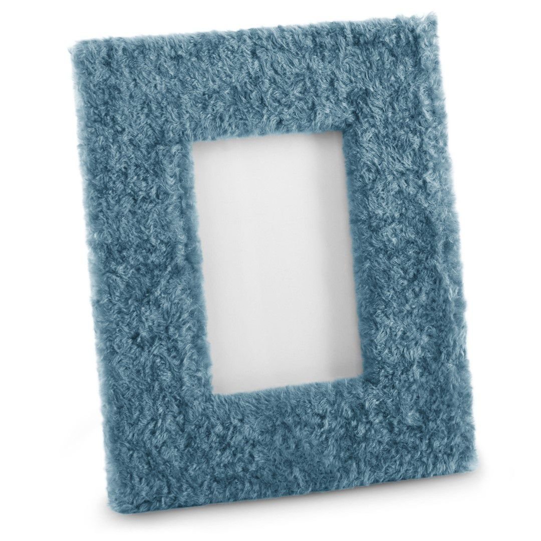 Ameliahome Ramka Na Zdjęcia Fur 21X26 Niebieski