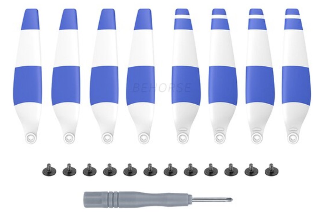 Śmigła Do Drona Dji Mini 3 Pro 8 Sztuk 6030F Blue