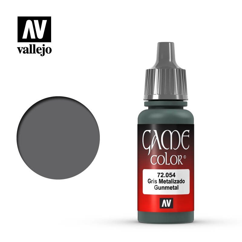Vallejo Farba akrylowa Game Color - Gunmetal nr 72054 / 17ml Vallejo 72054