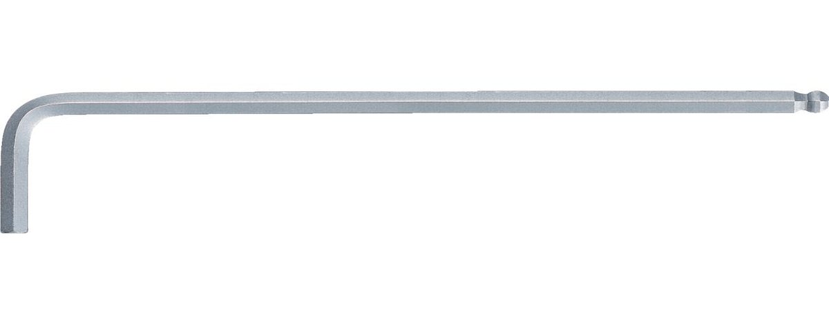 KS Tools imbusowy zagięty z główką chl  lotnictwie 4 MM z zestawu XL 145 MM długości, 151.2150 + 151.2180 151.3104