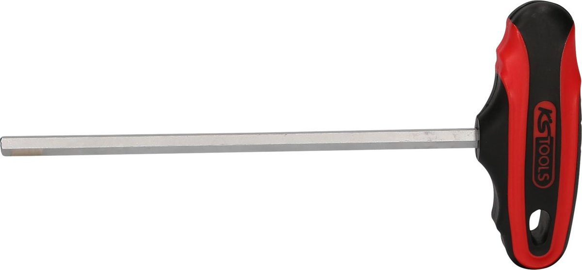 KS Tools 158.8036 Torque Plus T-uchwyt Ergo z gniazdem sześciokątnym klucz z uchwytem, 6 MM 4042146119518