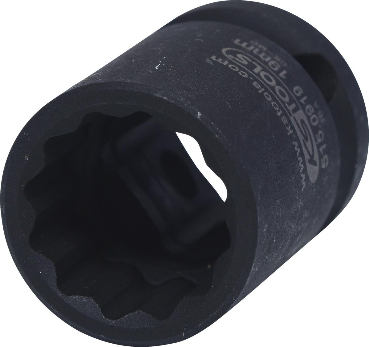 KS Tools 515.0919 1/2 cala 12 Kraftkant siły klucz nasadowy, krótkie, 19 MM 515.0919