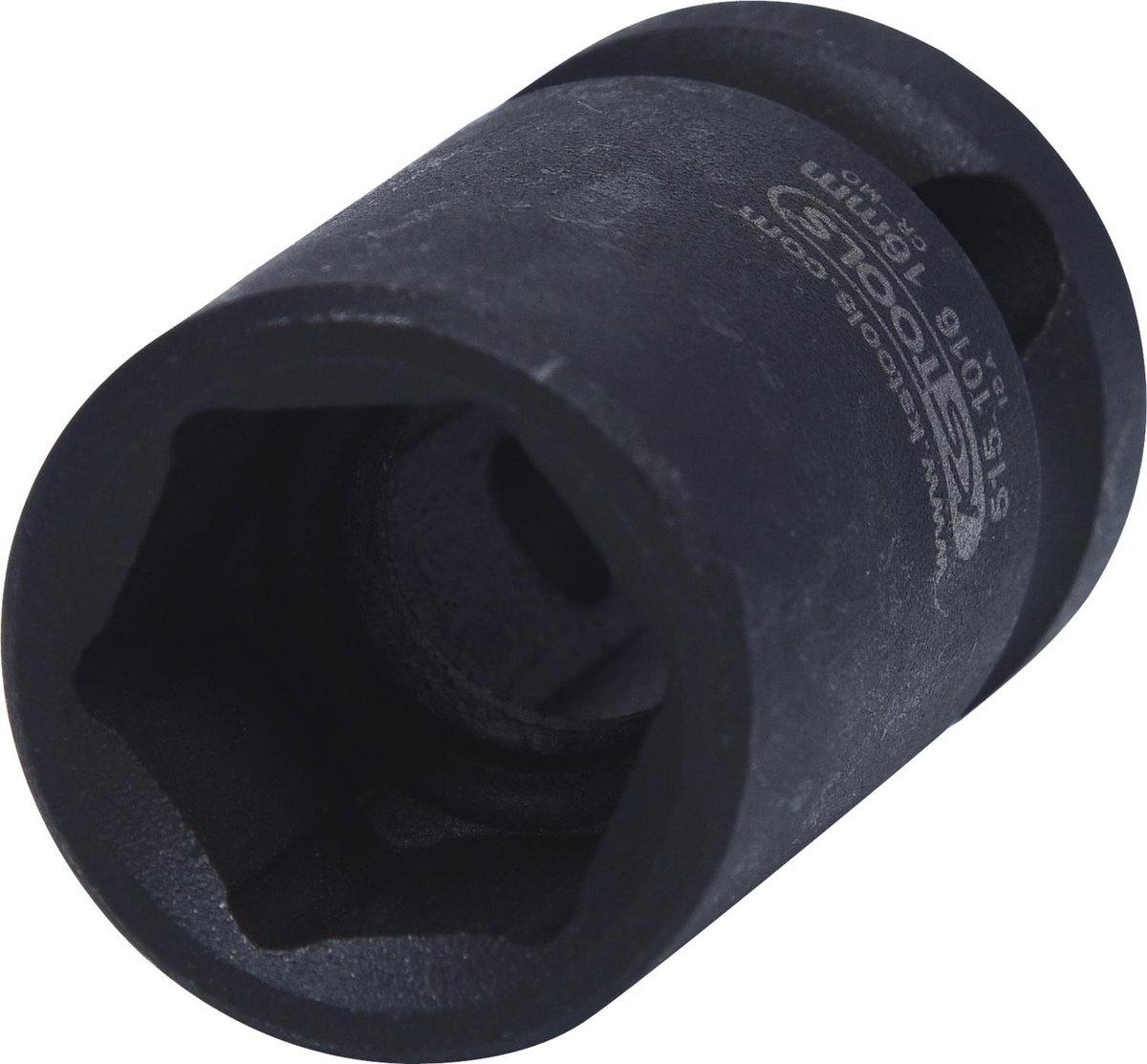 KS Tools 515.1016 1/2 cala Sześciokątny klucz nasadowy siły, krótkie, 16 MM 515.1016