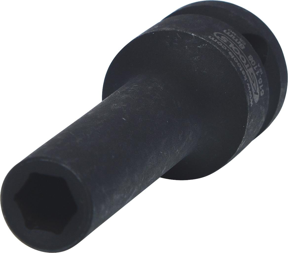 KS Tools 515.1108 1/2 cala Sześciokątny klucz nasadowy, długie, siły 8 MM 515.1108