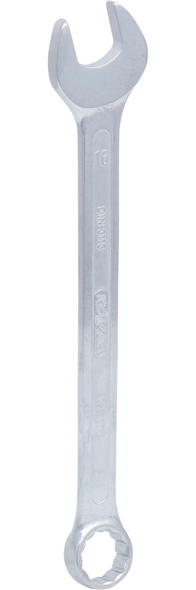KS Tools 16 MM klucz płasko-oczkowy matowo chromowany, CR-V 517.0616