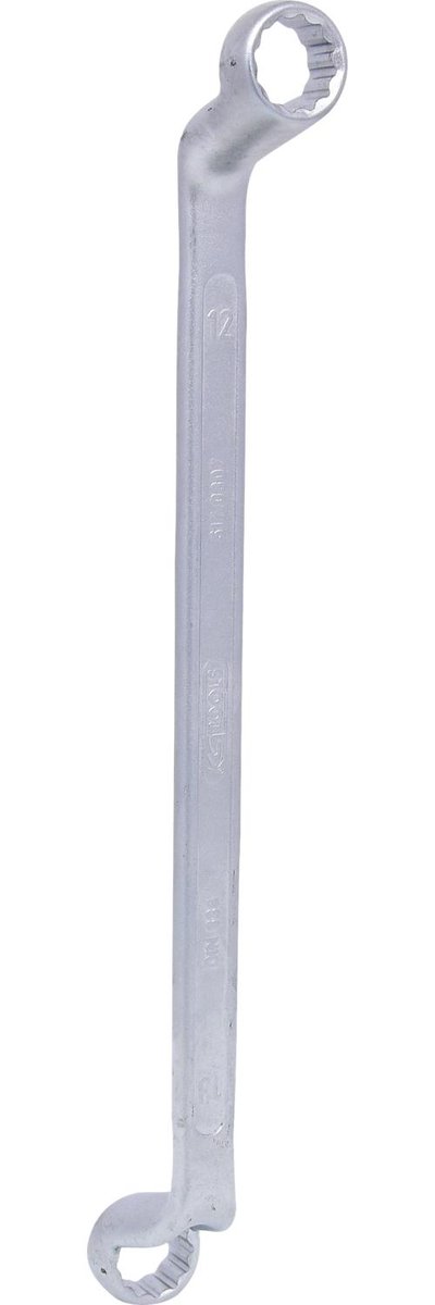 KS Tools Podwójny klucz-oczkowy odsadzony 12 X 13 mm matowo chromowany, CR-V 4042146078488