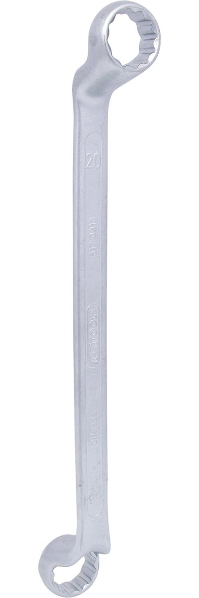 KS Tools 517.0813 Classic podwójny klucz oczkowy, odsadzony, 20 X 22 MM 4042146081457