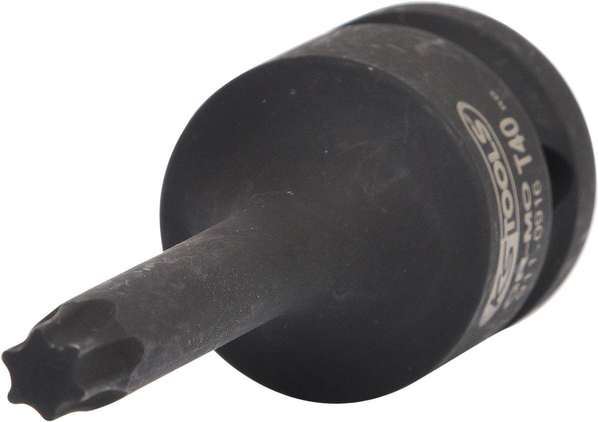 KS Tools 911.0916 1/2 cala bit do śrub TX-klucz nasadowy, długie, siły T40 4042146043998