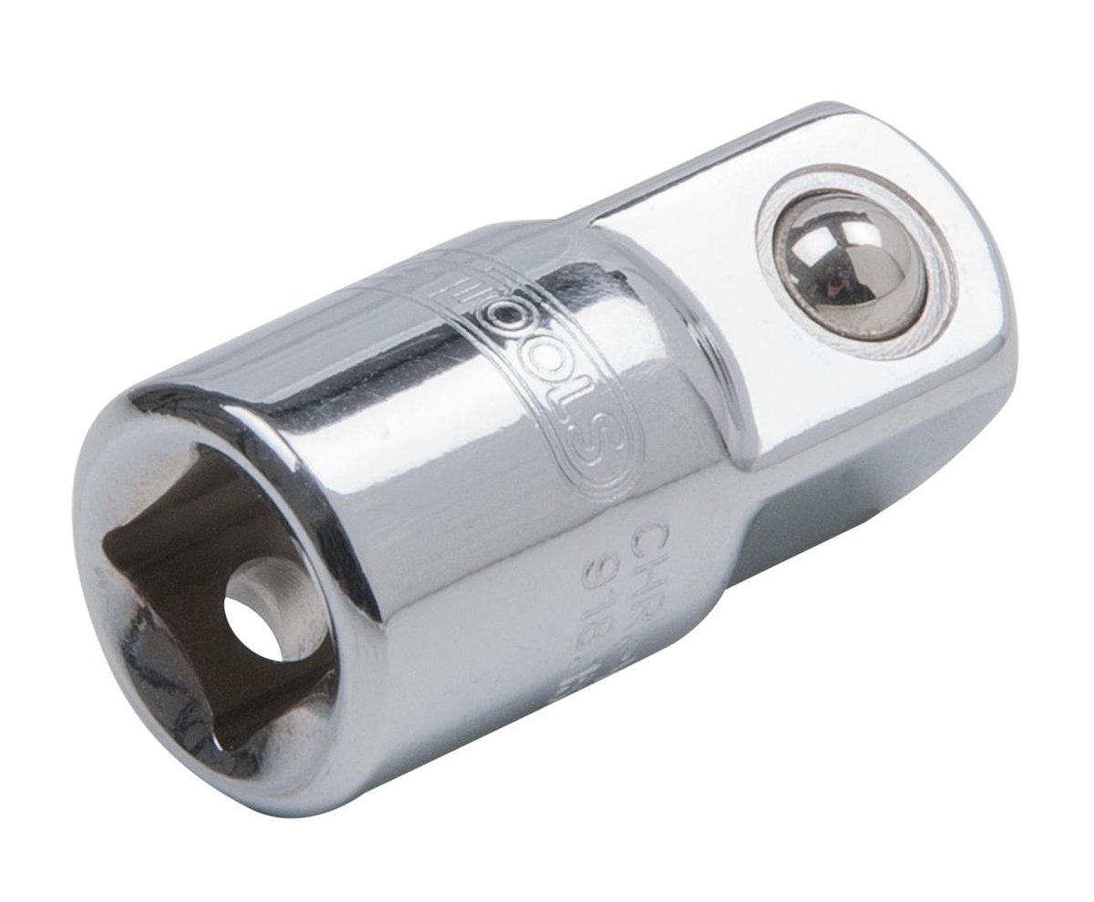 KS Tools 918.3931 3/8 cala Chrome Plus lupa adapter, 3/8 cala x 1/2 cala M F
