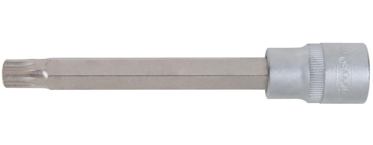 KS Tools 911.1972 1/2 cala nasadka na bity klucz nasadowy na dużą ilością zębów  śruby, L  140 MM, M12 4042146227039