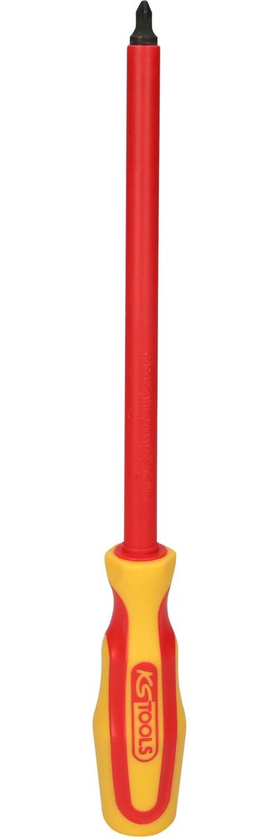 KS TOOLS ERGOTORQUE VDE Wkretak dla wkretów z rowkiem krzyzowym PZ,