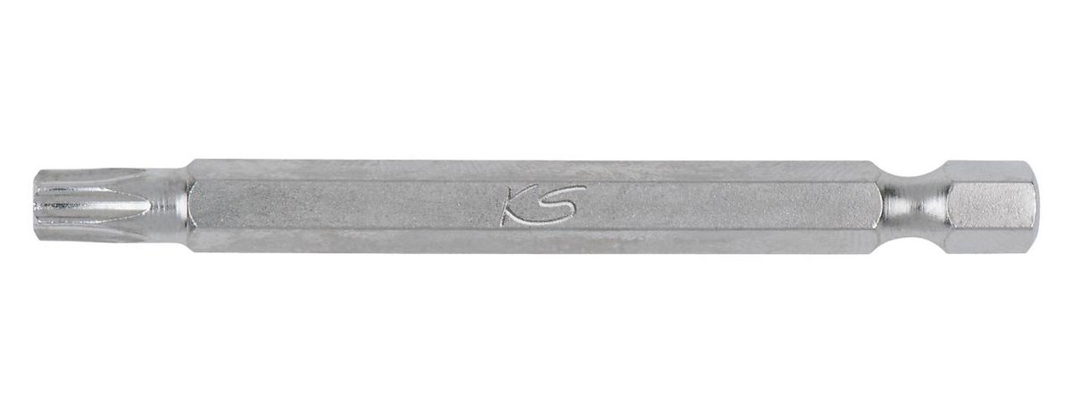 KS Tools KS-Tools 911.7507 1/4 Bit TX z otworem, 75 mm, TB30 911.7507