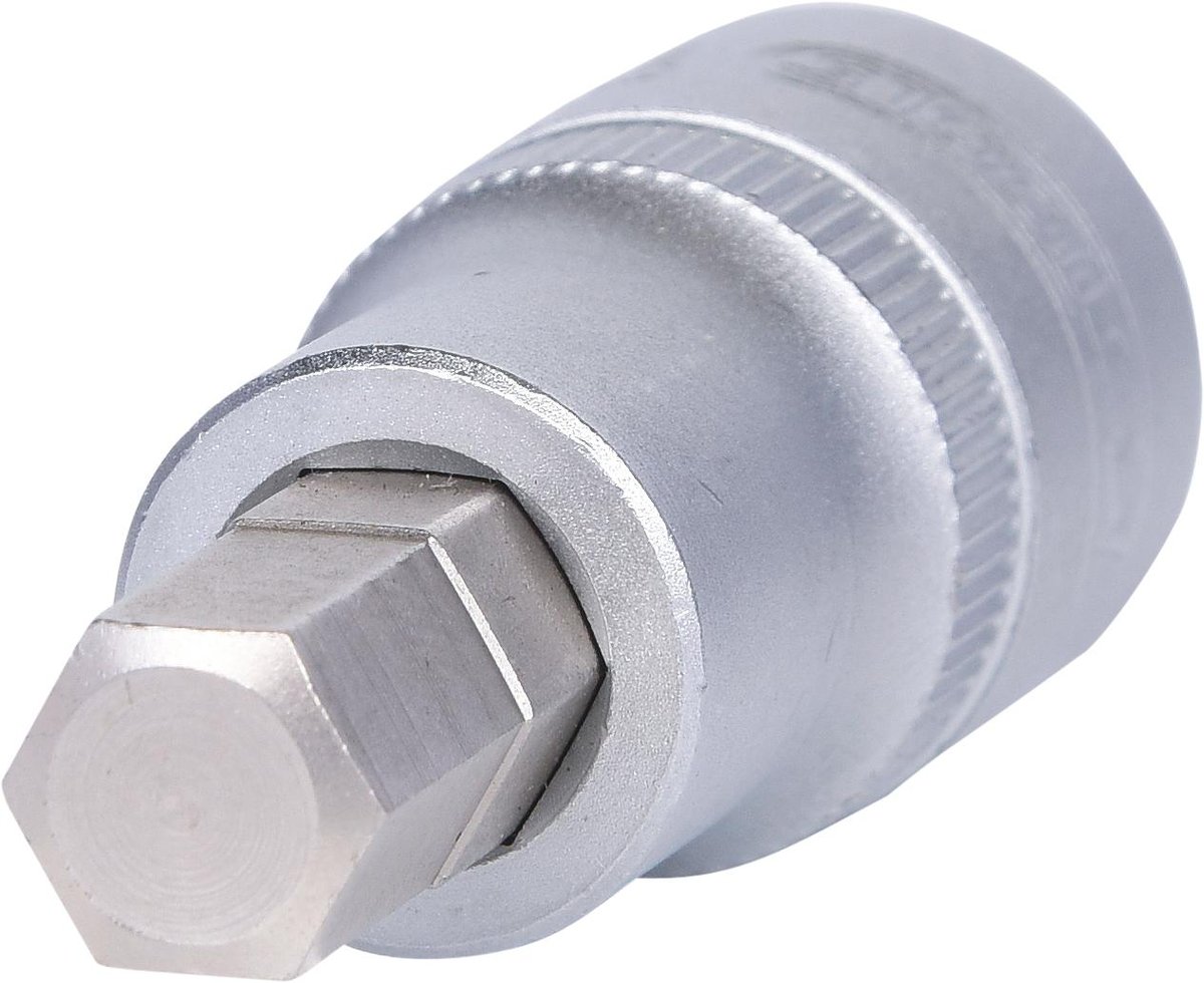 KS Tools 917.1321 1/2 cala nasadka na bity do śrub z łbem walcowym z gniazdem sześciokątnym klucz nasadowy, krótkie, 3/8 cala 4042146359396