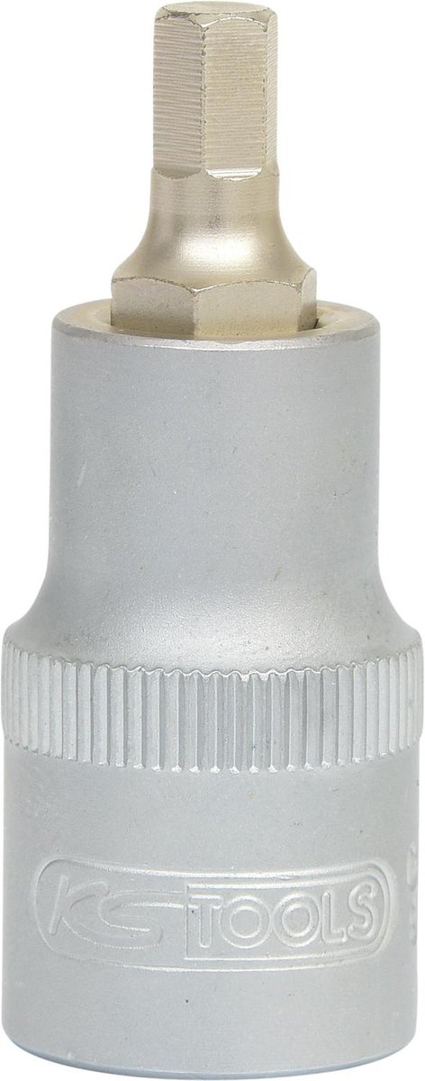 KS Tools 917.1324 1/2 cala nasadka na bity do śrub z łbem walcowym z gniazdem sześciokątnym klucz nasadowy, krótkie, 5/8 cala 4042146359426