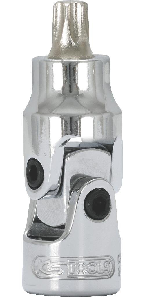 KS Tools 917.1497 1/4 cala bit Torx STE cknuss z przegubem, T30 4042146373125