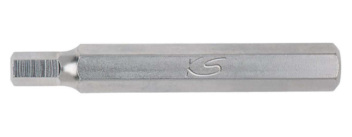 KS Tools Bit sześciokątny 4 MM, trzpień 75 MM długość 10 MM