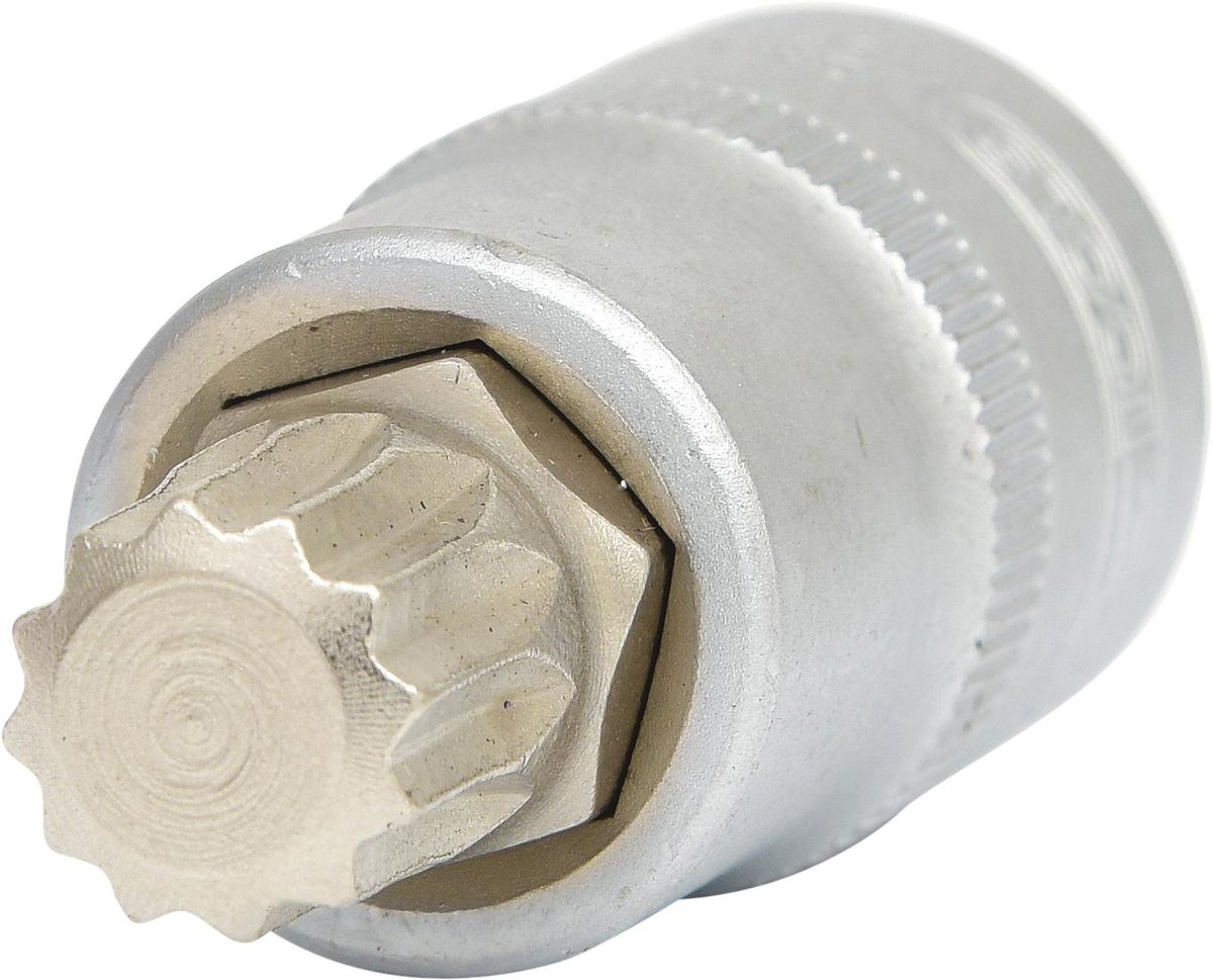 KS Tools 911.1345 1/2 cali nasadka stykowa bit do śrub XZN, wielozębowych M14 4042146046265