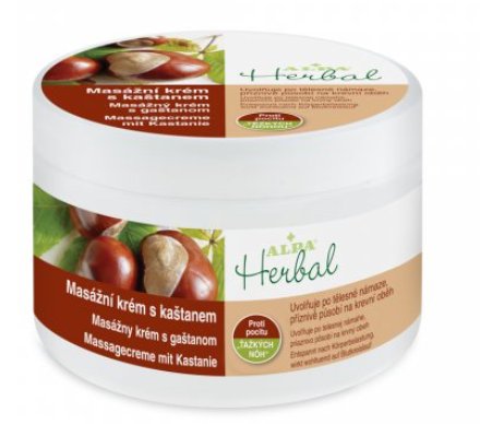 Alpa, Herbal  krem z kasztanowca na ciężkie nogi i żylaki 250 ml