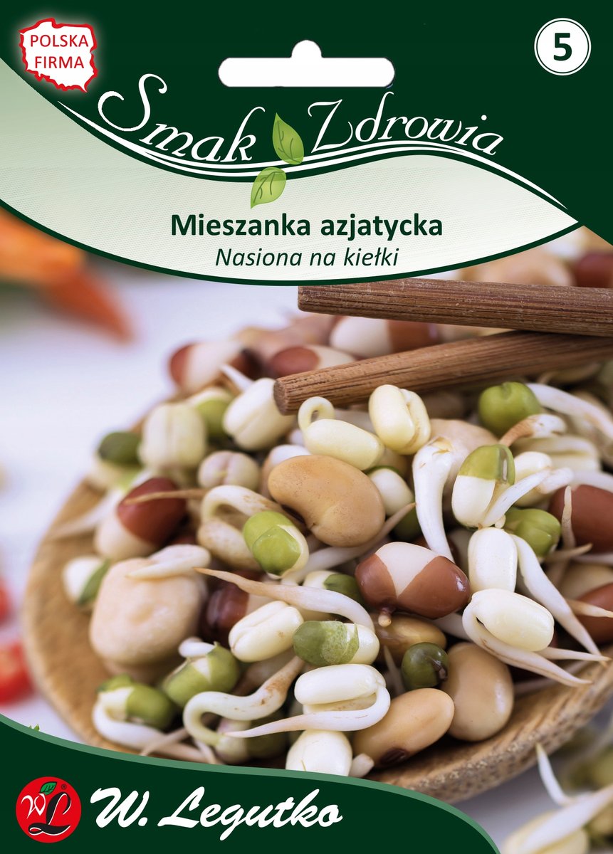 Legutko Nasiona na kiełki Mieszanka azjatycka 30g