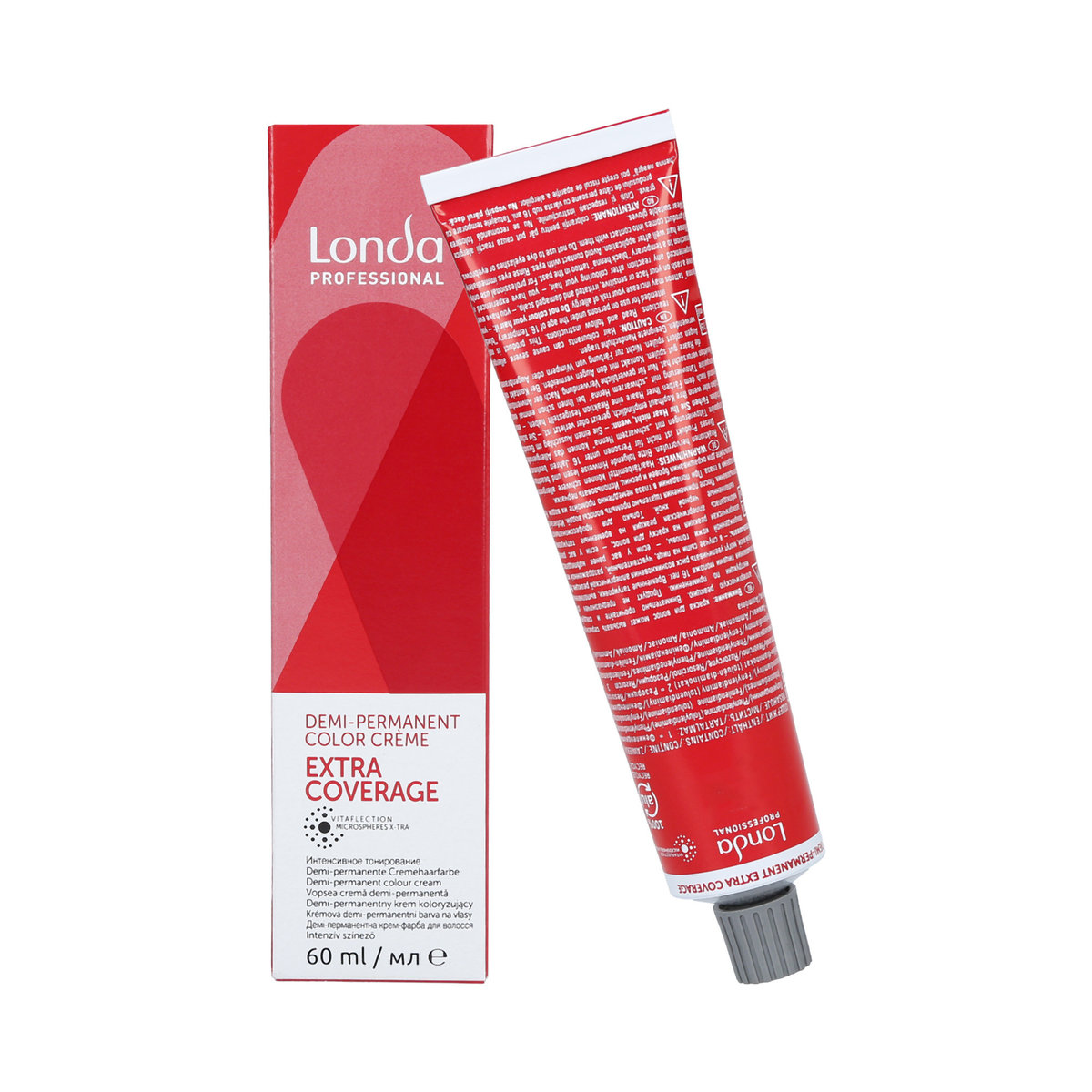 Londa, Extra Coverage, Półtrwała farba do włosów 7/37, 60 ml