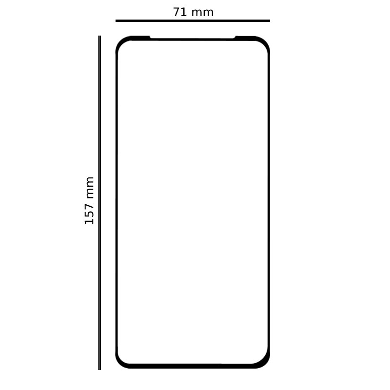 Xiaomi Szkło Hartowane 5D Do Redmi Note 9 Pro