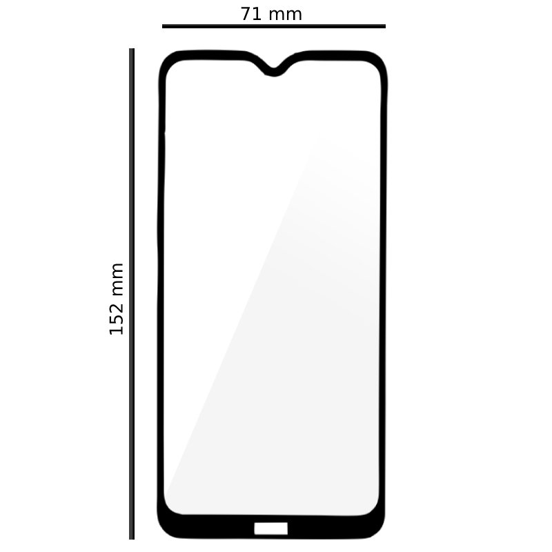 Spacecase Glass 5D Redmi 8 / 8A