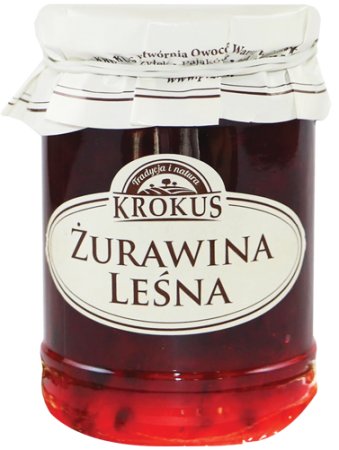 Krokus Żurawina Naturalna 310g Krokus smaknatury-KROZURAWINA42