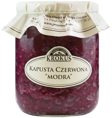 Krokus Kapusta Czerwona Modra 500g - Krokus smaknatury-KROKAPUSTACZE