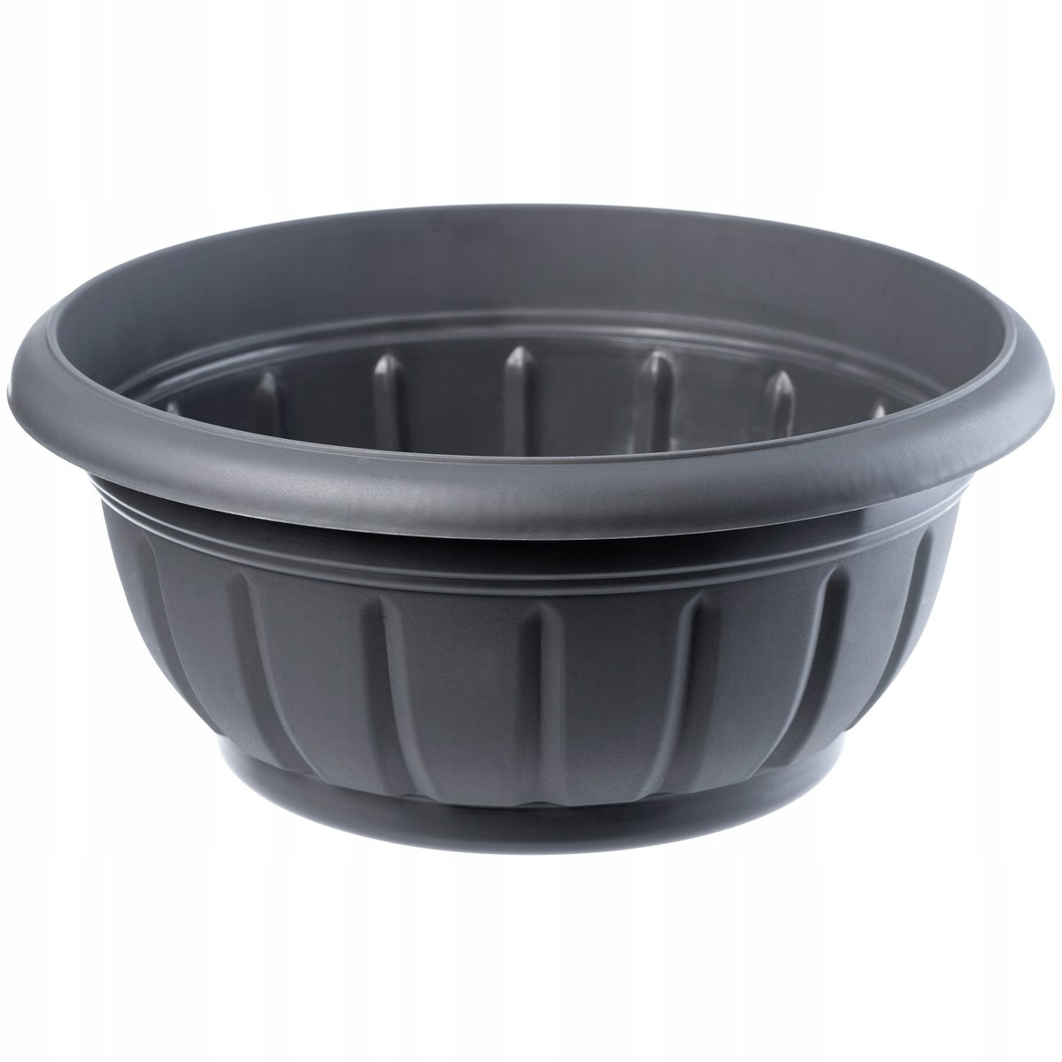 Misa Doniczka Plastikowa Na Kwiaty 34CM Grafitowa