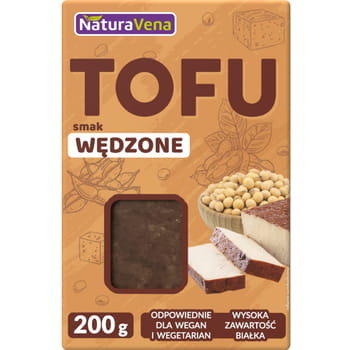 NaturAvena Tofu Wędzone Kostka 200g - NaturaVena