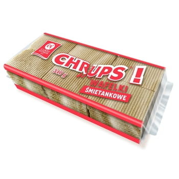 Wafle Chrups Śmietankowe 340 G Cukry Nyskie