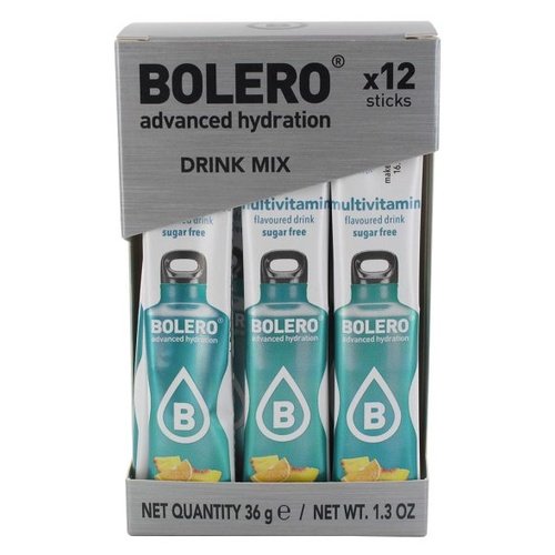 BOLERO Bolero Napój koncentrat 1 kcal Multiwitamina 6g x 12 saszetek