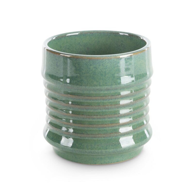 Donica Ceramiczna Sami 11X11X11 Zielona X2