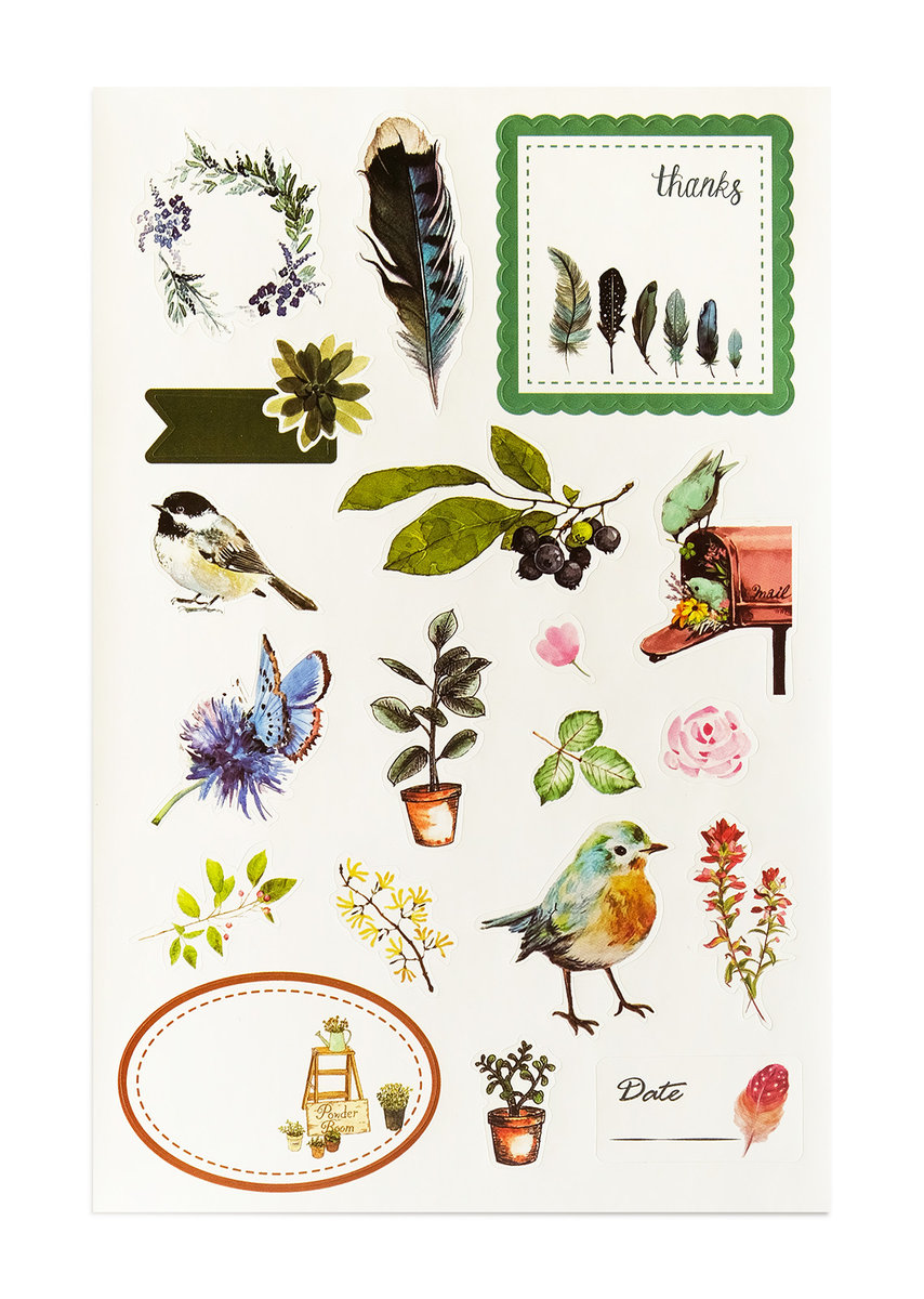 Galeria Papierów Naklejki Ogród