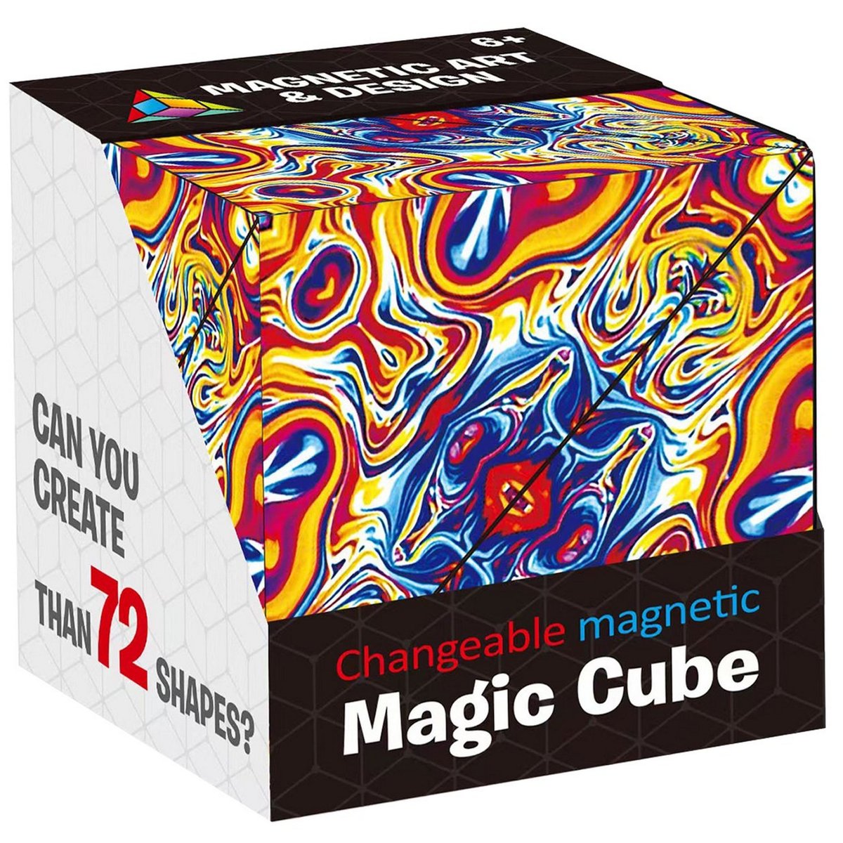 Magnetyczna Kostka Magic Cube Fidget Antystresowy Magiczna Kostka