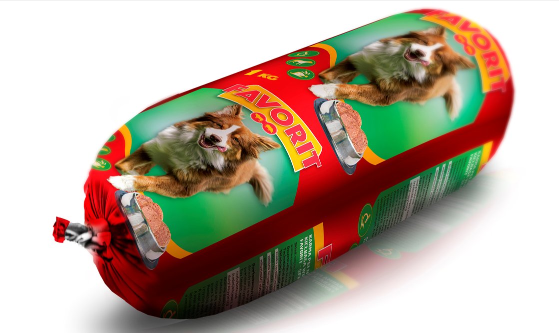 Favorit Wołowina Baton 1 kg Zestaw 25 sztuk