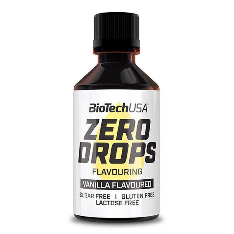 Biotech Usa Zero Drops 50Ml Aromat Smakowy Vanilia