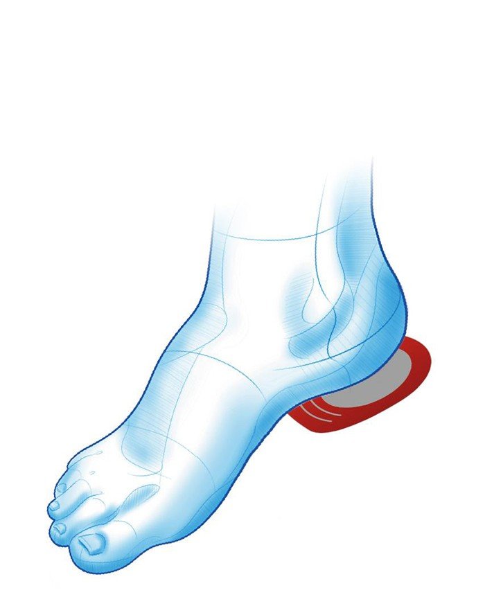 Podpiętki Żelowe Do Butów, Sim