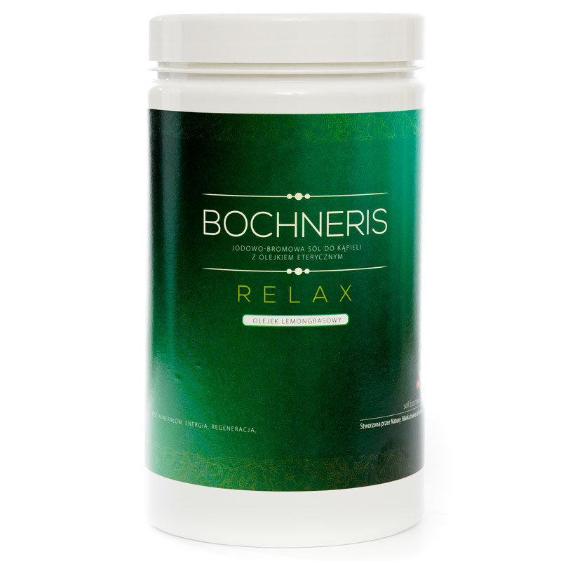 Bochneris Sp. z o.o. Relax sól jodowo-bromowa z olejkiem lemongrasowym 1400 g 1145671