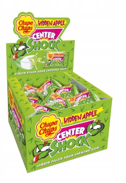 Guma Center Shock Jabłko 4g*100szt GSHO.1100